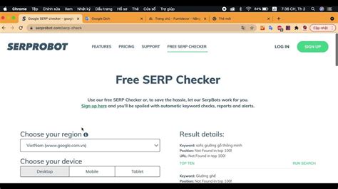 checkserp|serprobot checker.